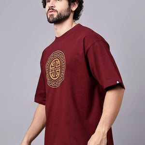 Etewian Icon Embriodery Oversized T-shirt