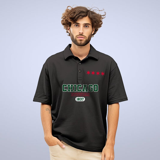 Etewian "The Movement" Chicago Oversized Polo - Etewian 